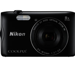 NIKON COOLPIX A300 Compact Camera - Black